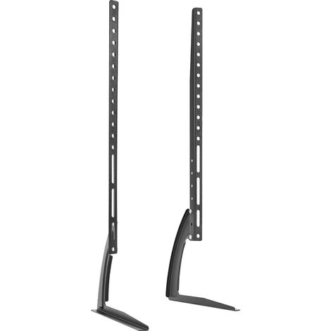 TV-Ständer, universelle Kompatibilität, robuste Konstruktion, schwarz (1/2)