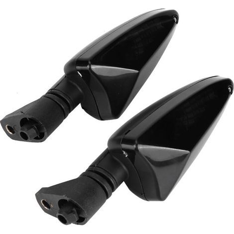 Motorrad-Blinkerbirne, 1 Paar Motorrad-Blinkerbirnen, passend für 800 2011-2013, 1050 2007-2013, 675/R 2009-2014, Street Triple 675 2007-2013 (rauchschwarz) (1/5)