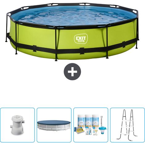 Exit Pool Rund - 360x76 cm - 5-teilig SCB20 (1/4)