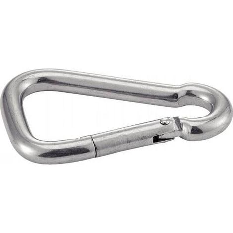 5 Mousquetons Asymétriques 5 mm - Inox A4 - D-Work
