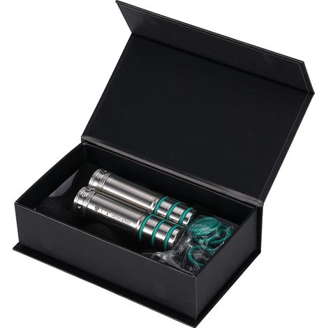 Juego de topes de banco, acero inoxidable 304, compatibilidad universal, KS50 20 mm C (1/2)