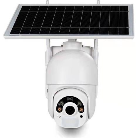 Cámara Solar 4G PTZ Tuya Smart App 2MP 3.6mm detección movimiento