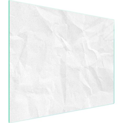 Glasschneidebrett 52x30 Weiß