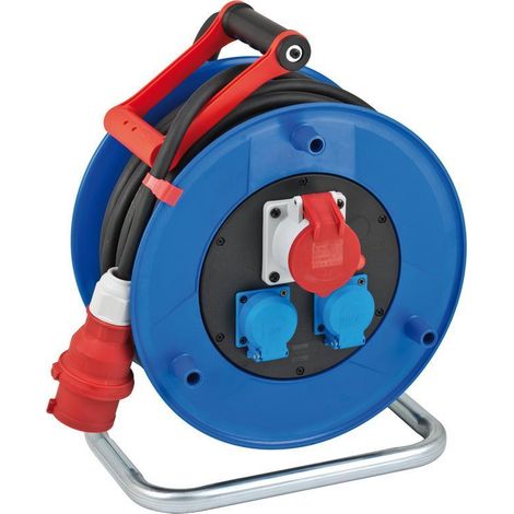 Brennenstuhl Avvolgicavo 400V multicolore 30m