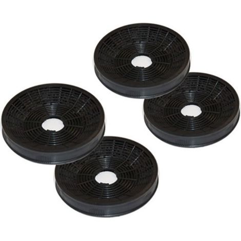 4 Aktivkohlefilter ( 2 Paar ) für Silverline AF 100 Zubehör Dunstabzugshaube Umluftbetrieb (1/2)