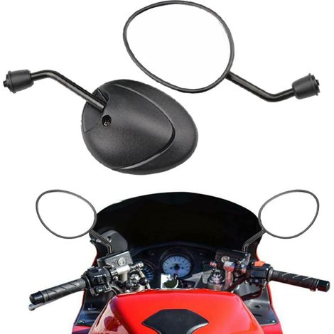 Rétroviseur pour moto, rétroviseur tortue pour scooter électrique Niu, rétroviseur orthodontique 8 mm, rétroviseur Jinzhan