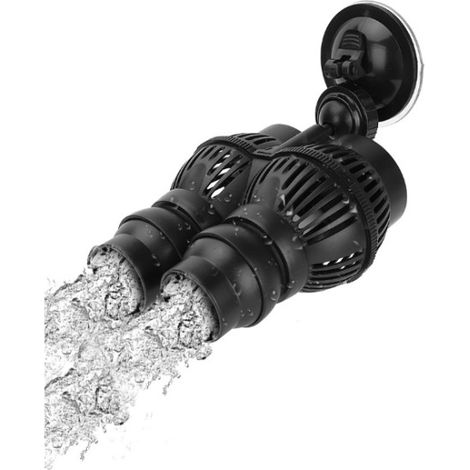 1 Stück 24W Braupumpe Wellenmacher Saugnapf Aquarium Wasserpumpe