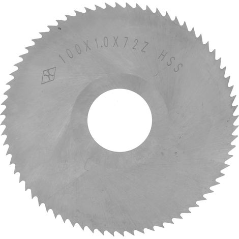 Disque de scie circulaire en acier rapide, lame de fraisage, outil de quincaillerie 100 x 1 27 72 dents