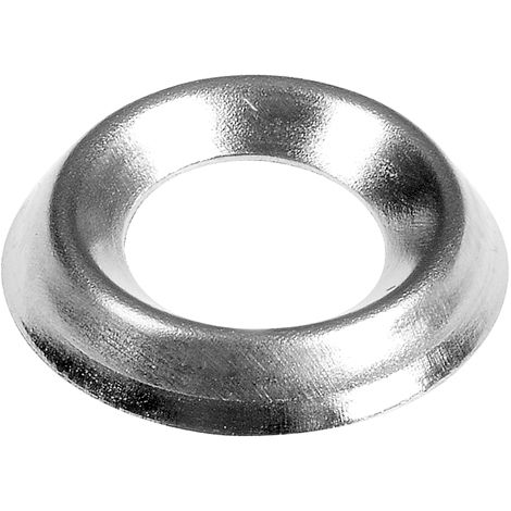 TIMCO Screw Cups Nickel - To fit 10 Gauge Screws (1/2)