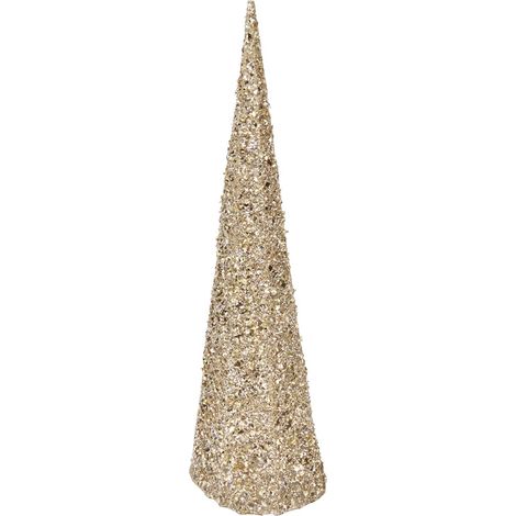 MAURY'S GLITTER GOLD CONO DECORATIVO DA 50 CM (1/2)