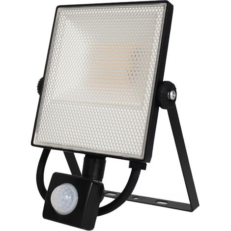 Projecteur LED Connecté WiFi RGBW 20W IP44 avec Détecteur de Mouvement - SILUMEN