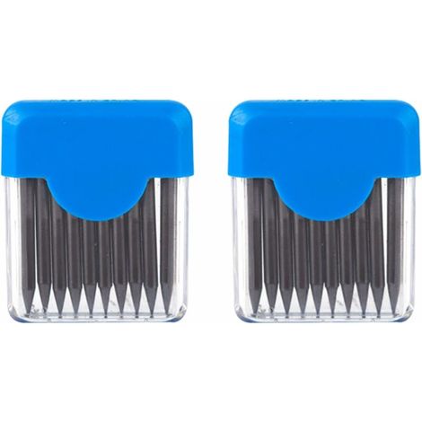 2mm HB Recharge Boussole, ,Mine Compas Professionnel, Mine Epaisse, , Mine Recharge, 2 Boîtes De 10 (1/5)