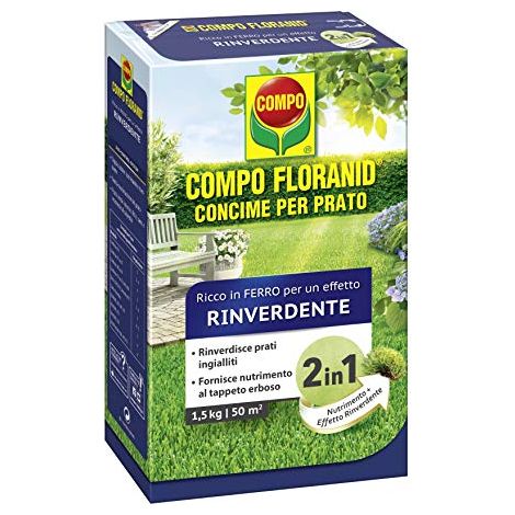Concime Compo floranid prato con ferro kg.1 5 (1/4)