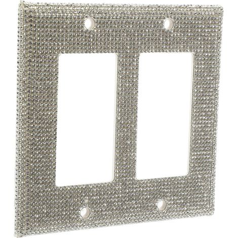 Panneau de douille compatible Zircon Diamond, 1 ensemble de couvercles de douille en plastique blanc (1/5)