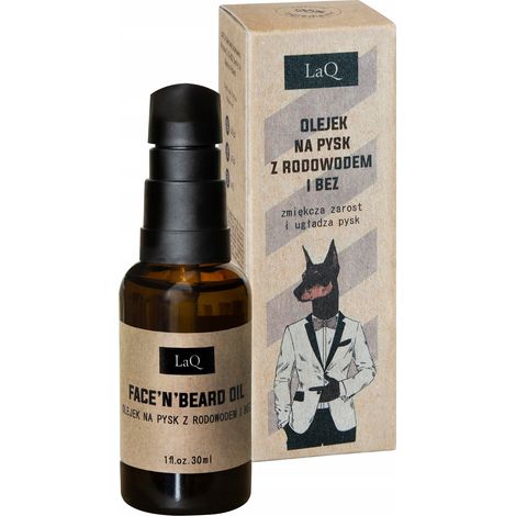 LAQ Doberman - Loción para después del afeitado y aceite para barba 30 ml / 7251 (1/2)