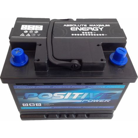 Batería De Coche 60 Ah Positivo Izquierda  Positive Power