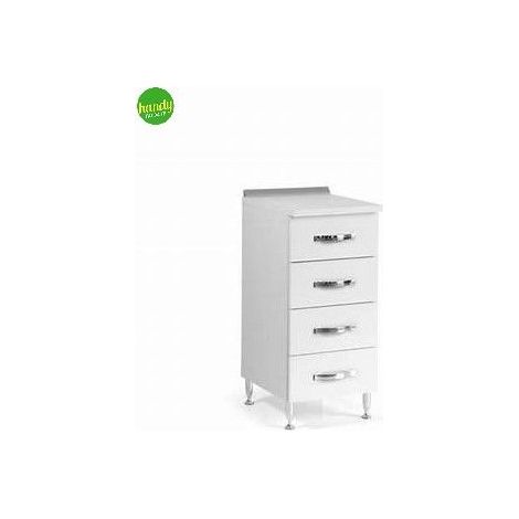 Cassettiera 40 Handy Bianco Frassinato