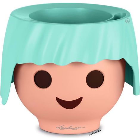 Lechuza Blumentopf Playmobil® OJO Ø 21 cm aquamarine (1/4)