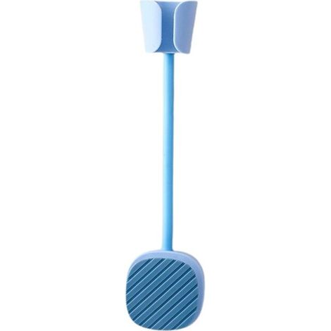 Soporte para secador de pelo manos libres, montaje en pared para secador de pelo, rotación de 180°, sin clavos, sin taladros, organizador para secador de pelo