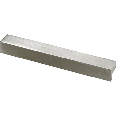Hettich Möbelgriff Aluminium silber 13,0 x 112,0 x 15,0 mm - 1 Stück Filzgleiter & Möbelgriffe