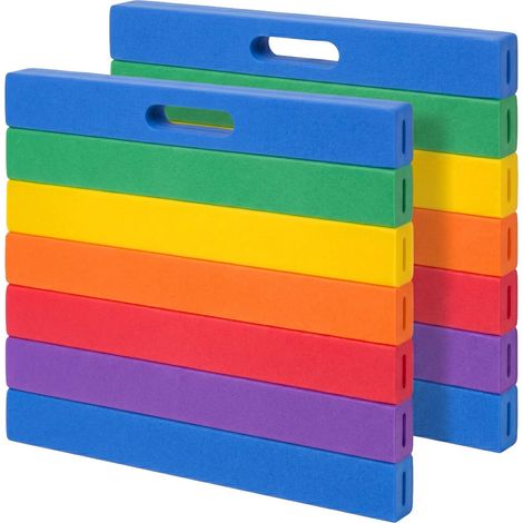 Knee Pads with Handle, EVA Foam, Set of 2, Multi-Color (1/5)