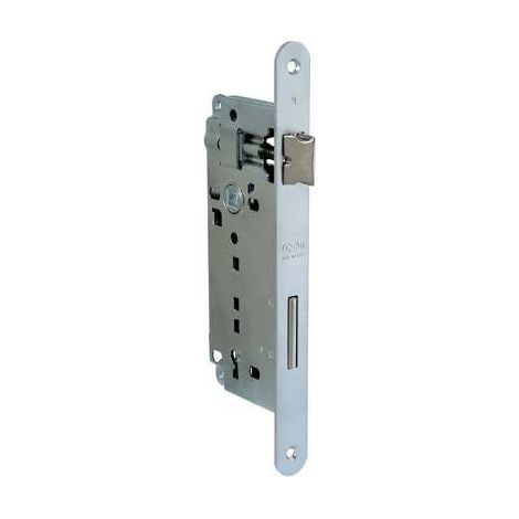 SERRATURA PATENT B.TONDO CROMO OPACO 591 AGB • I.MM 90 F.MM 22 E.MM 50