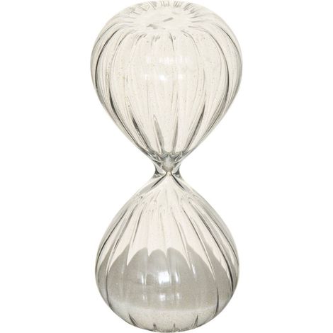 Dekorative Sanduhr Sibel 5,5x5,5x12cm aus Glas - (1/5)