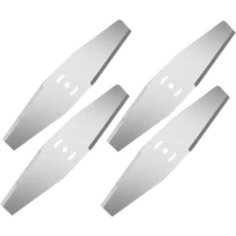 Remplacement des Têtes de Lame de Coupe-Herbe Tondeuse à Gazon Lames de Débroussailleuse Têtes de Lame De Désherbant(Blade x 4) (1/4)