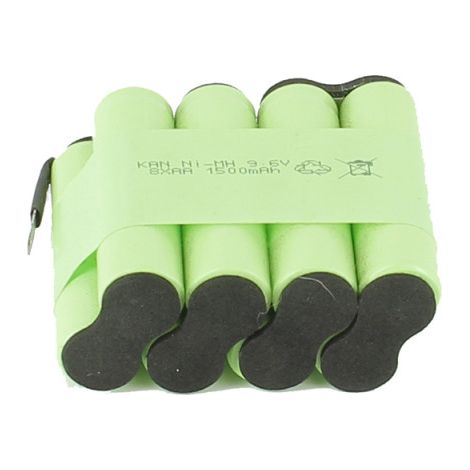 BATTERIE 9.6V  9007776 pour Aspirateur ESSENTIEL B ASPIRATEUR MAIN ESSENTIELB EAM 91 VIVARIO