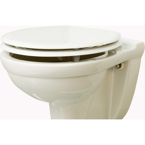 Abattant réhaussé UNIVERSAL - Couleur : Blanc (1/6)