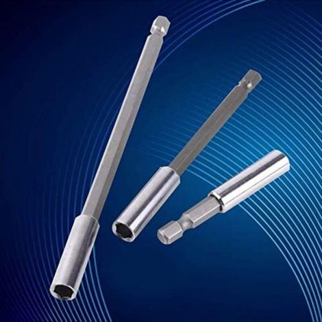 3pcs Porte-bit magnétique 1/4" rallonge 60/100/150mm (1/5)