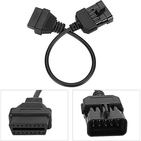 Adaptateur de câble de diagnostic OBD2 10 broches vers 16 broches pour Opel (1/5)