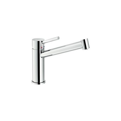 Miscelatore per lavello monocomando Nobili serie Snow SN00113/25CR Cromato - Ottone