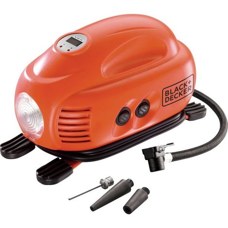 150Psi 10Bar Compresseur d'Air 12V Double Cylindre Portable Tuyau Spiralé 5 mètres Manomètre Gonfleur Pneus Pour Voiture Vélo Moto (1/5)