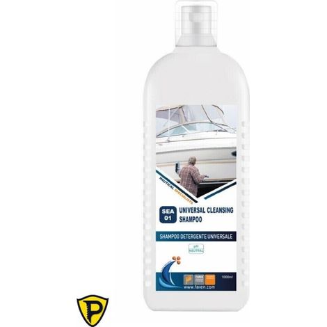 Shampoo Nautico Biodegradabile Barche gelcoat, vetro, acciaio inox, plexiglas – 1 L (1/4)