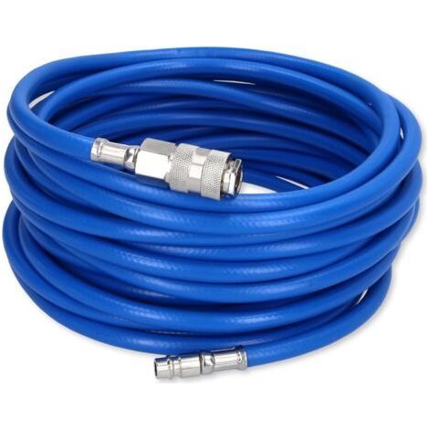 10m universal compressed air hose reinforced with a textile reinforcement - For all compressors (1/4)