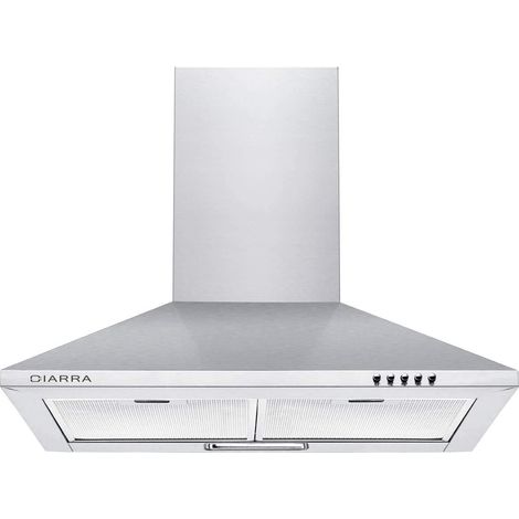CIARRA 60cm Pyramide wandmontierte Dunstabzugshaube CBCS6201-OW (1/4)