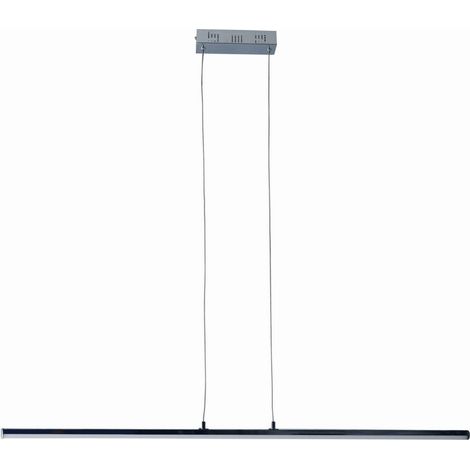 Naeve BEAM Plafonnier suspendu à LED à intensité variable en acier, blanc, 3 000 K (1/2)