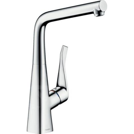 Mitigeur de cuisine monocommande 320 METRIS M71 Eco, 1 jet chromé (1/4)