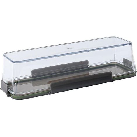 Boîte à gâteaux roulés avec couvercle transparent, porte-pain, présentoir à gâteaux, boîte de rangement alimentaire, facile à nettoyer. (1/5)