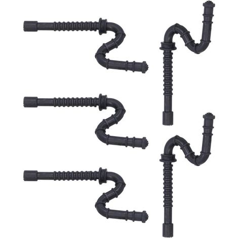 5 Pièces Durable Silicone Ligne de Carburant Tuyau de Carburant Tuyau D'essence Tuyau D'admission Remplacement Adapté pour STIHL MS290 310 390 029 039 Pièces de Tronçonneuse (1/4)