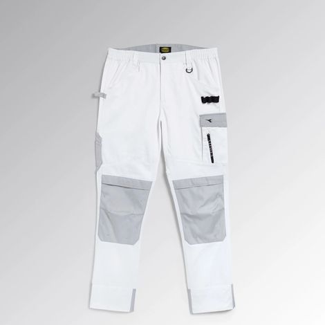 Pantalón de trabajo Diadora EASYWORK LIGHT PERFORMANCE talla M blanco (1/5)