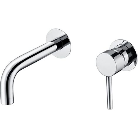 Robinet mitigeur encastré DEVA chromé bec longueur 16 cm (1/3)
