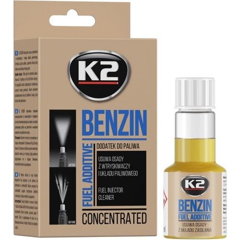 000880 K2 T311 turbo. Additivo per benzina 50 ml (1/2)
