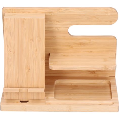 Support de bureau multifonctionnel pour téléphone portable, lunettes, clés et montres. Support de rangement pour téléphone portable, lunettes, clés et montres.