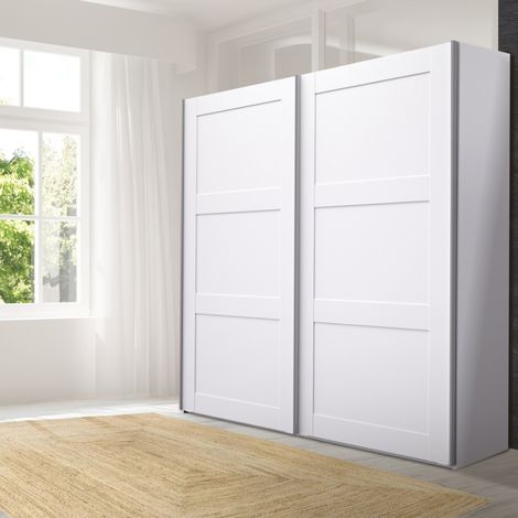 ARMADIO MOD. VERONA CM 183X64 H.200 BIANCO OPACO