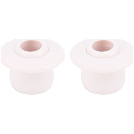 2 Raccords Jet Spa PVC Diamètre 20mm – Buse Globe Oculaire pour Piscine Jacuzzi Tuyau 40mm, Sortie Eau Directionnelle et Confortable (1/5)