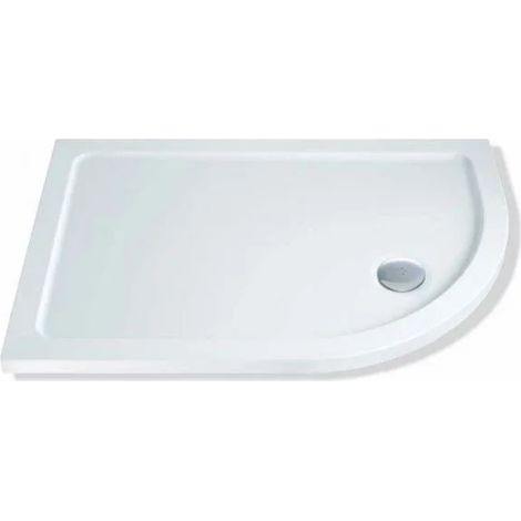 MX Elements Offset Quadrant Shower Tray 1400mm x 800mm Right Handed (inc Waste) (1/5)