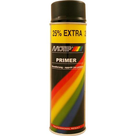 Motip Acryl-Autogrundierung Schwarz 500ml Matt