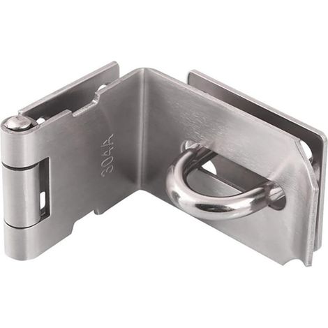 Loquet à 90° rotatif, verrou pivotant en acier inoxydable renforcé, 5 pieds, avec vis de fixation (1/4)